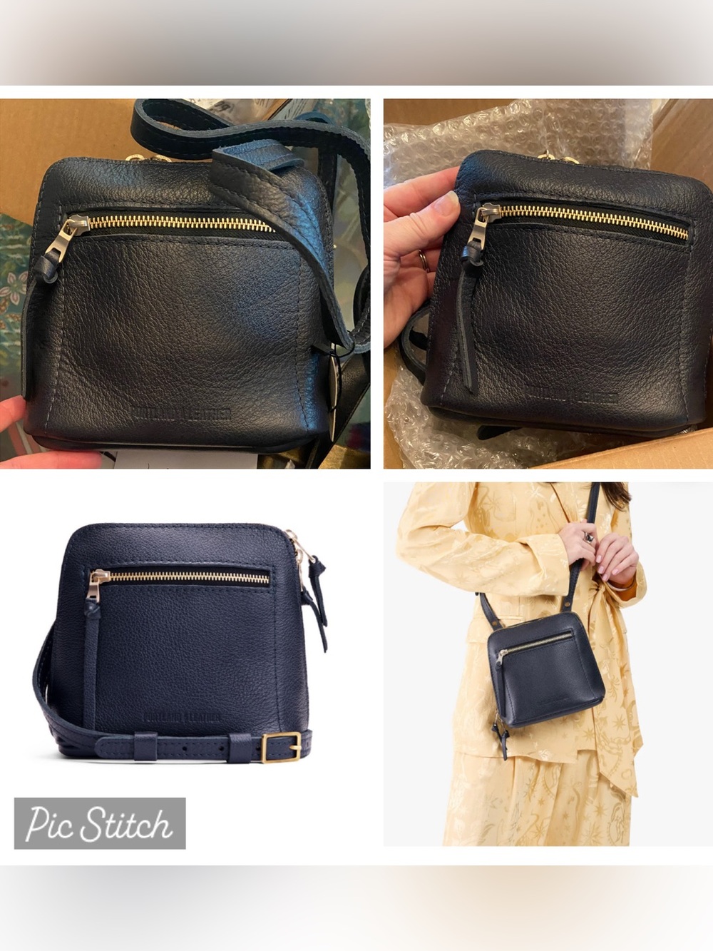 Sold Out NWT Portland Leather Petite Luna In Night Owl